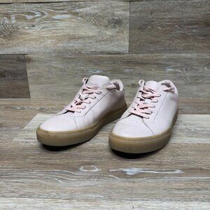 Greats Brooklyn Royal Pink Leather Sneakers Women's Size 7